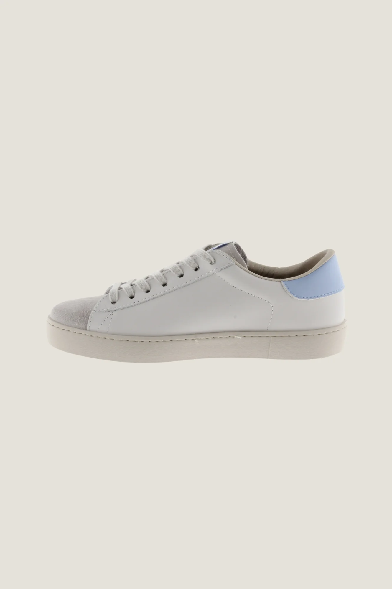 VICTORIA Berlin Low Top Trainer | White/Blue - Image 4