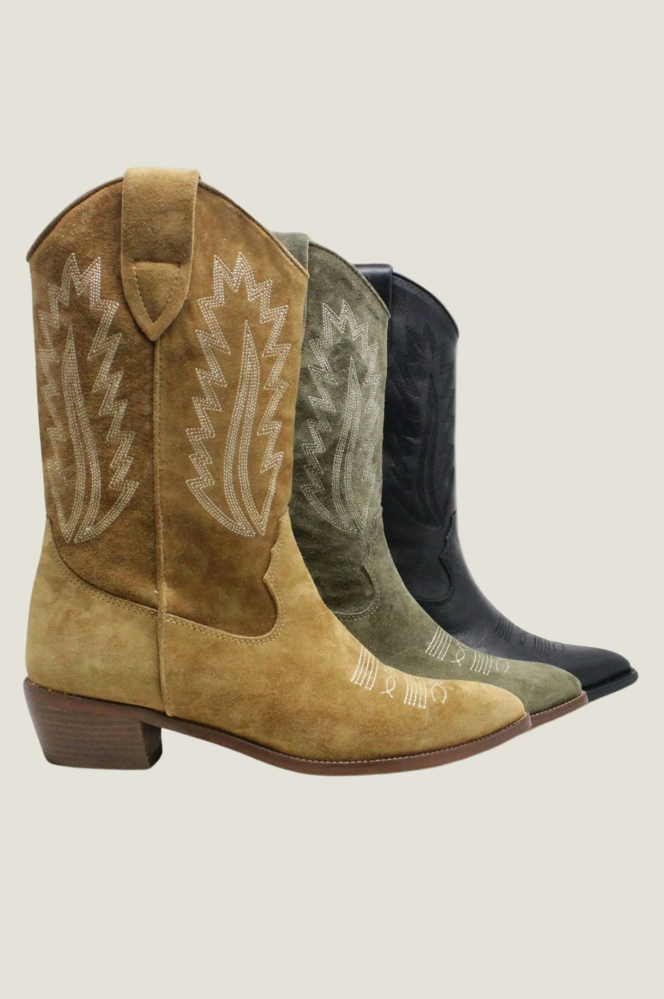 Camilla Cowboy Boots | Camel - Image 8