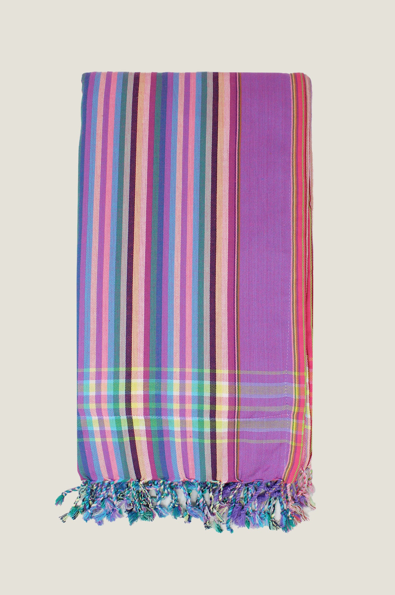 Kikoy Towel | Light pink/purple/multi