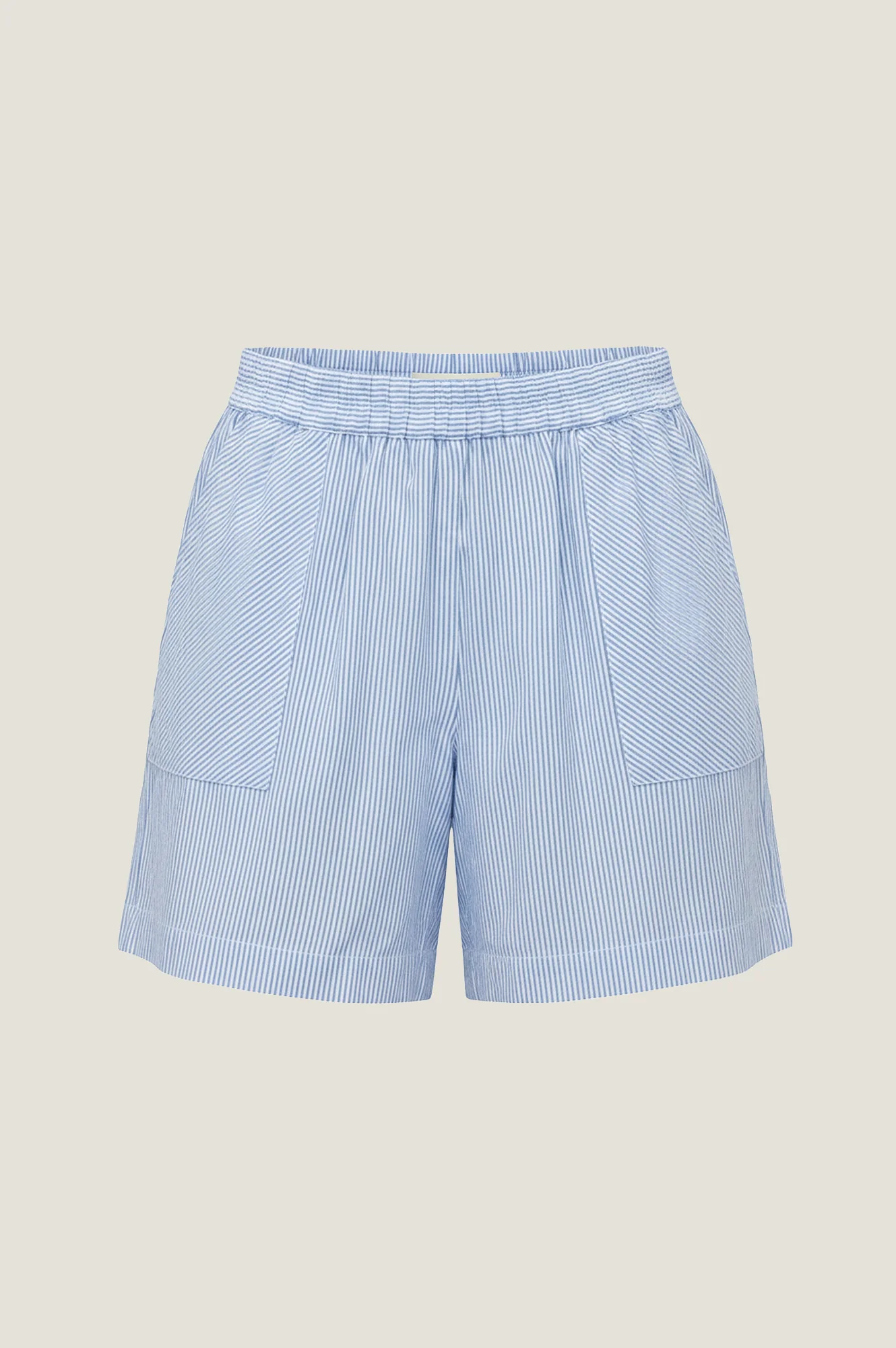 Cotton Stripe Short | Blue/White - Image 6