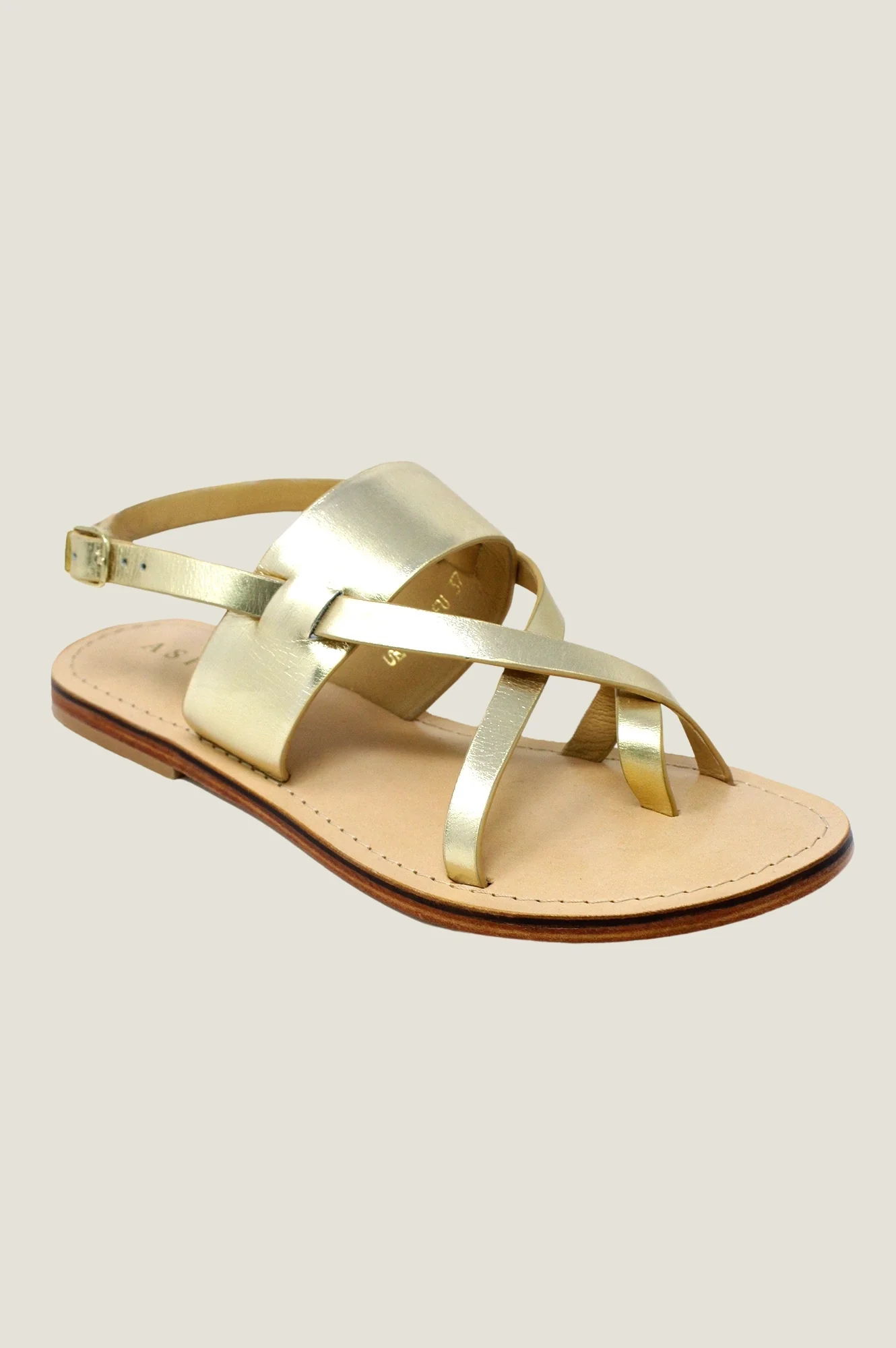 Ezra Sandals | Gold - Image 5