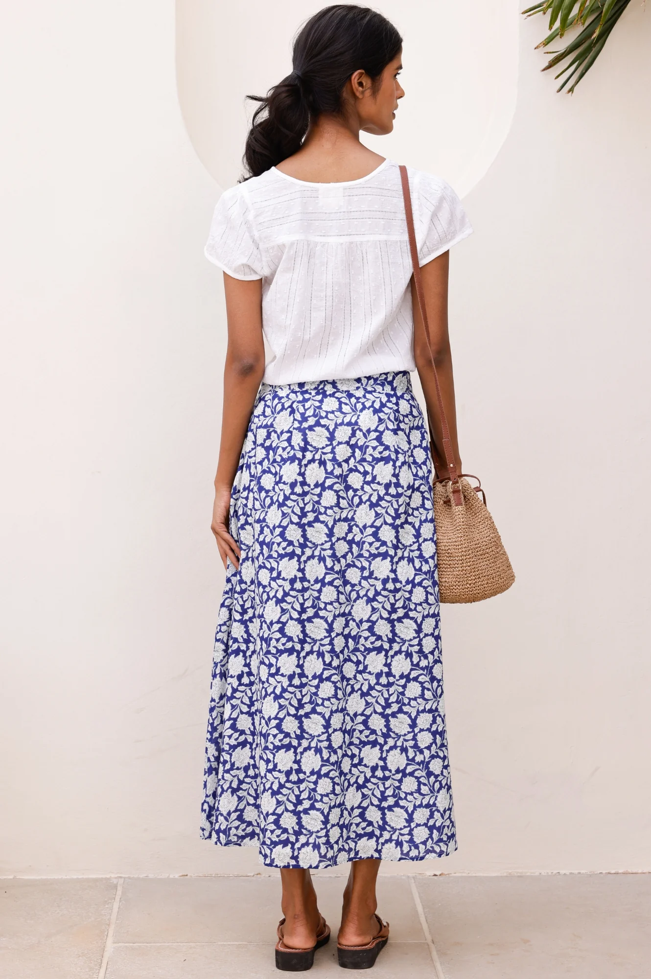 Lisbon Cotton Dobby Shirt | White - Image 6