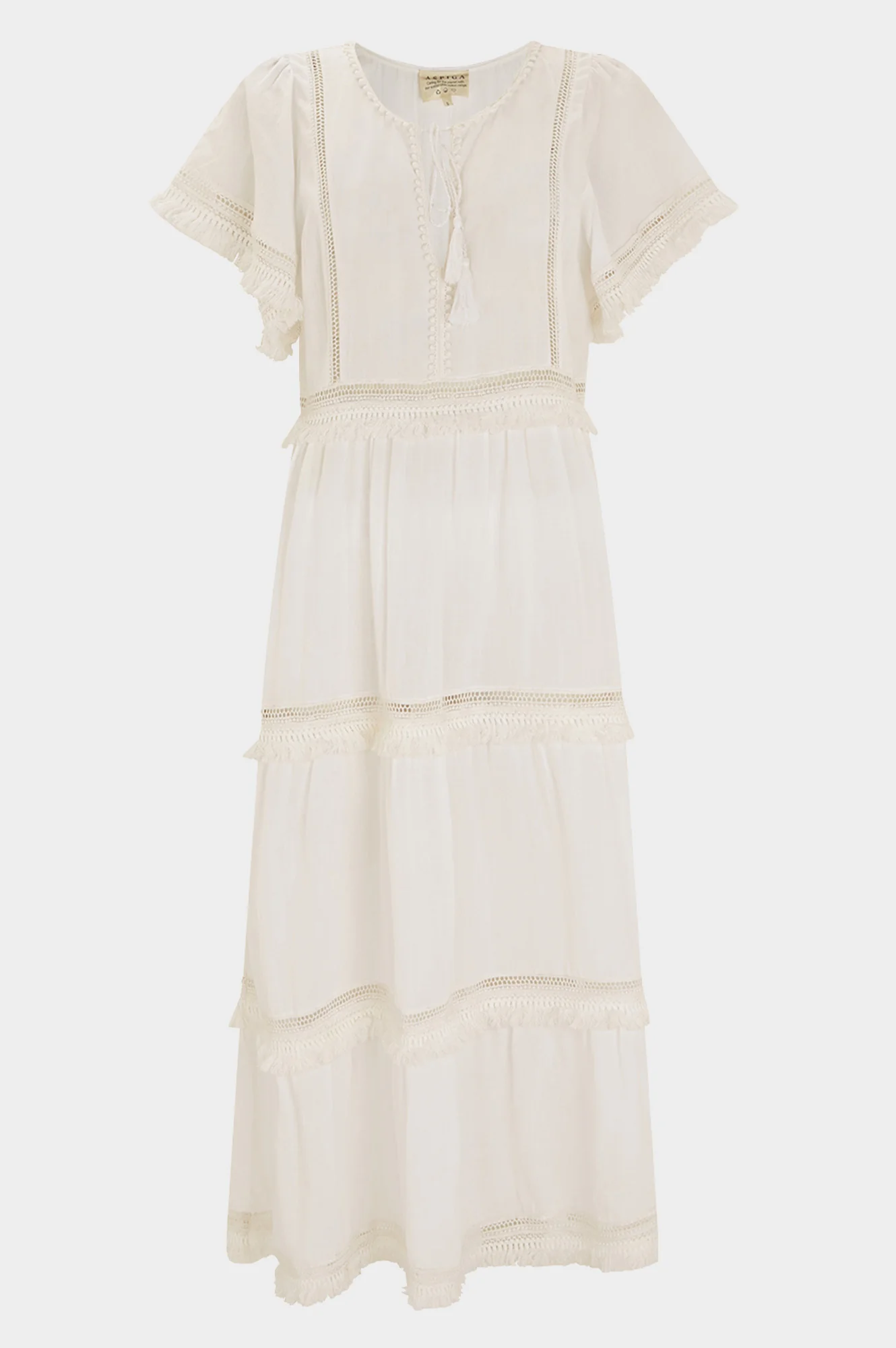 Malaya Kaftan | White - Image 10