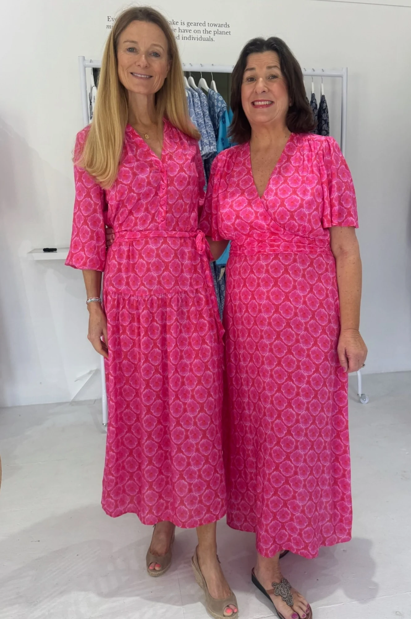 Mimi EcoVero™ Dress | Pink/Red - Image 6