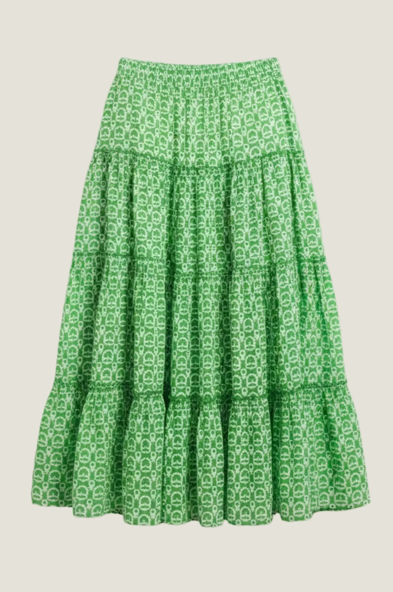 One Size Organic Cotton Skirt | Green - Image 5