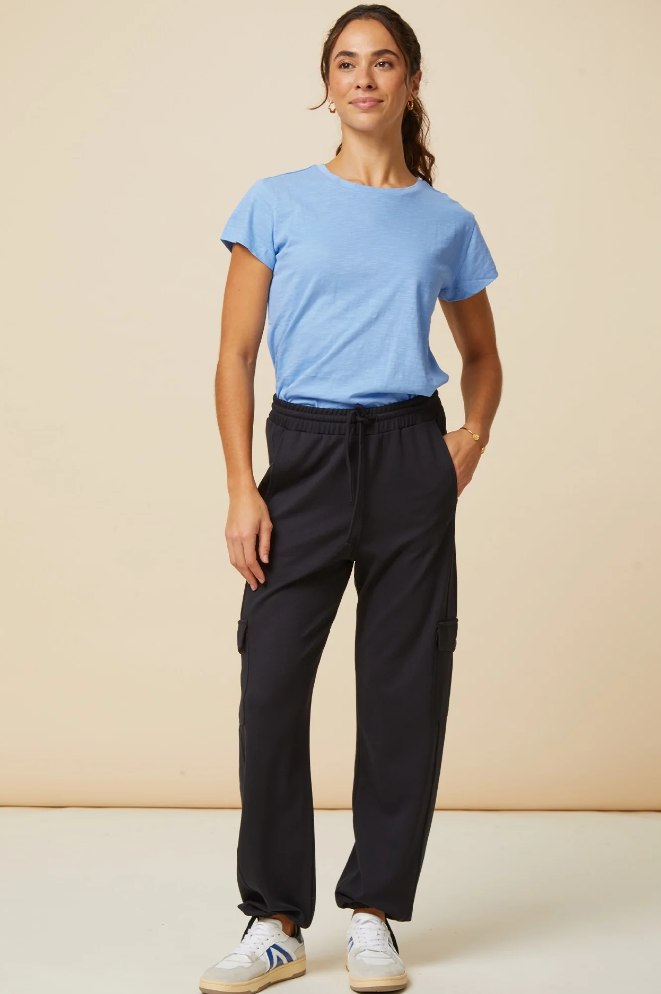 Organic Cotton T-Shirt | Blue - Image 4