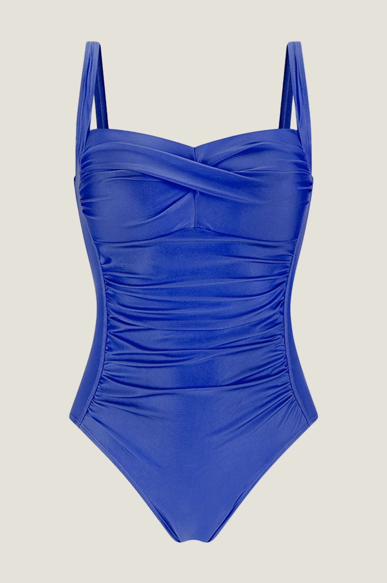 Recycled Ruched Swimsuit | Cobalt Blue - Image 8