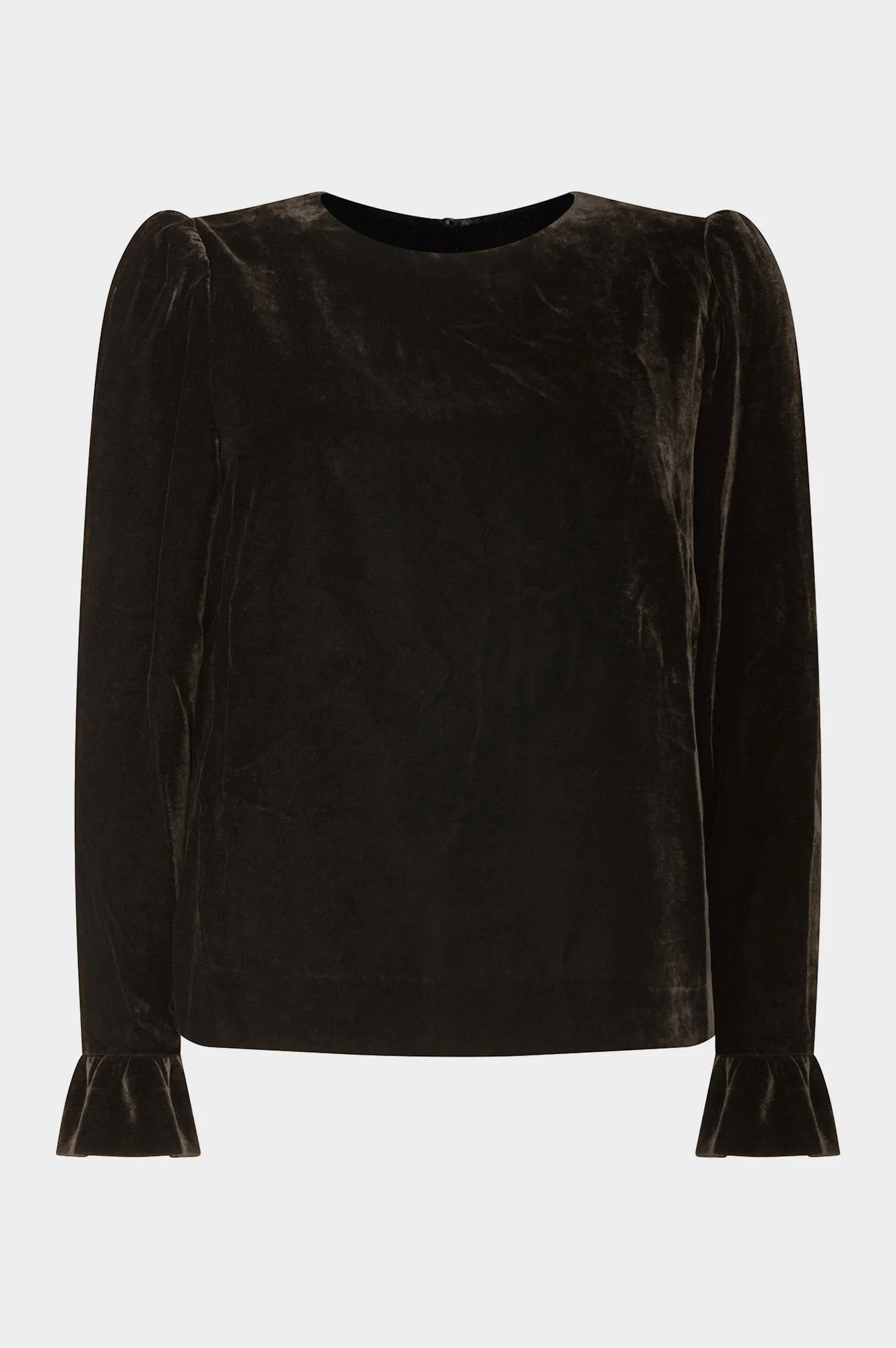 Victoria Velvet Top | Black - Image 10